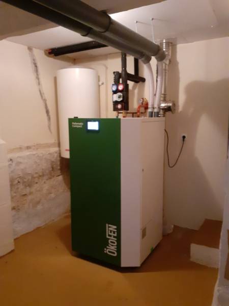 Chaudière à granulés Okofen