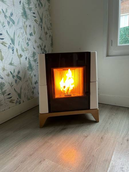 Installation poêle à granulés à Isneauville